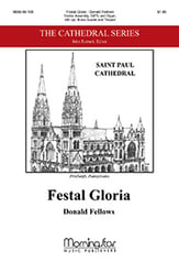 Festal Gloria SATB choral sheet music cover